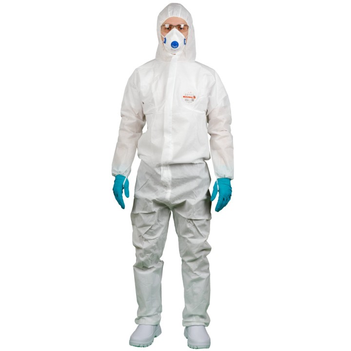 Λευκή Φόρμα Προστασίας Τύπου 5/6 OxyChem C110