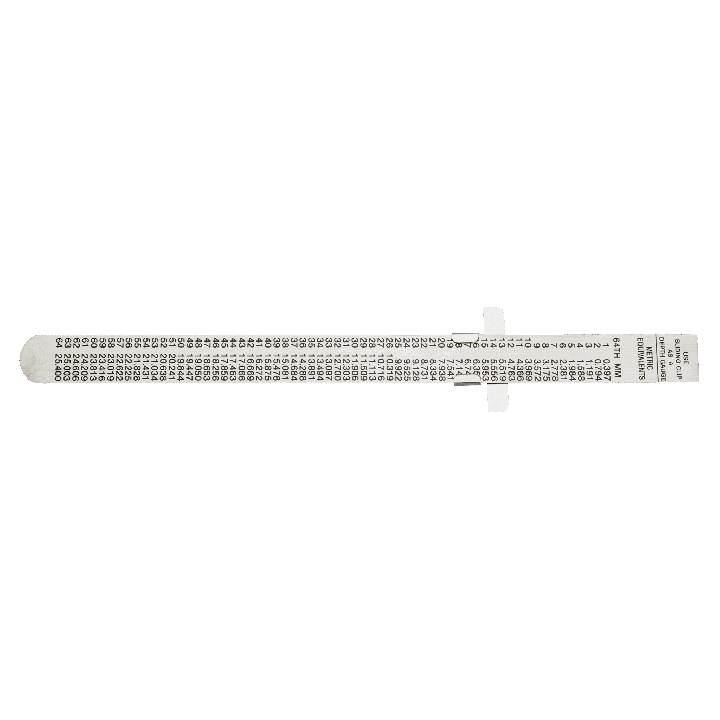 Χάρακας μέτρησης ανοξείδωτο 160 mm 1179-FLX BAHCO