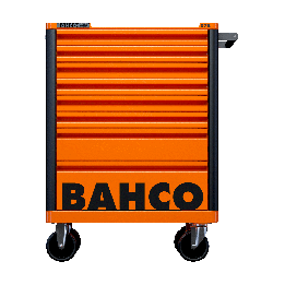 Καρότσι εργαλείων 693 mm 510 mm 955 mm 1472K8GREY BAHCO