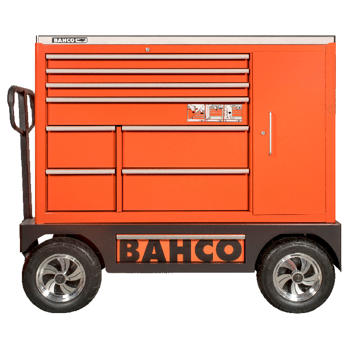 Καρότσι εργαλείων 1505 mm 500 mm 1218 mm 1475KXXL8CWTSS BAHCO