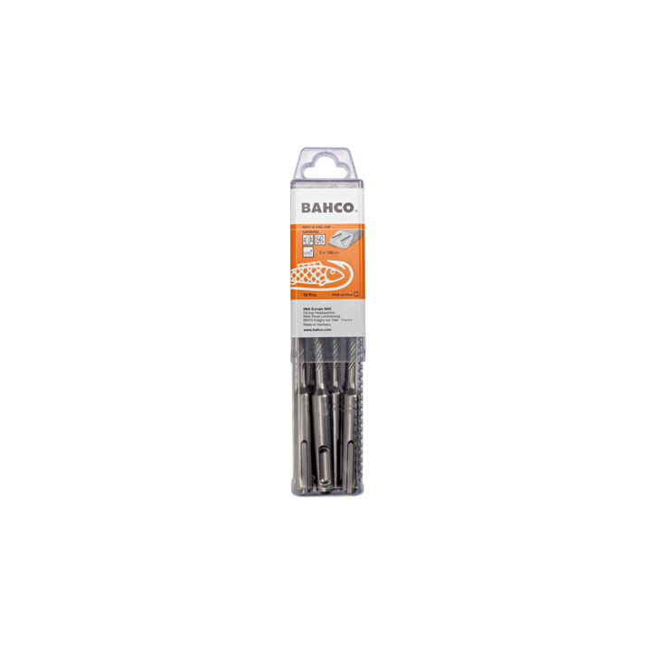 Τρυπάνι μπετόν 7 mm 165 mm 4651-7-160 BAHCO