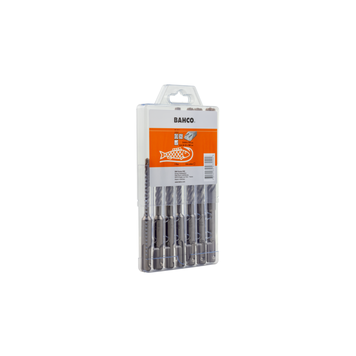 Τρυπάνι μπετόν 7 τεμ. 4651-SET-7 BAHCO