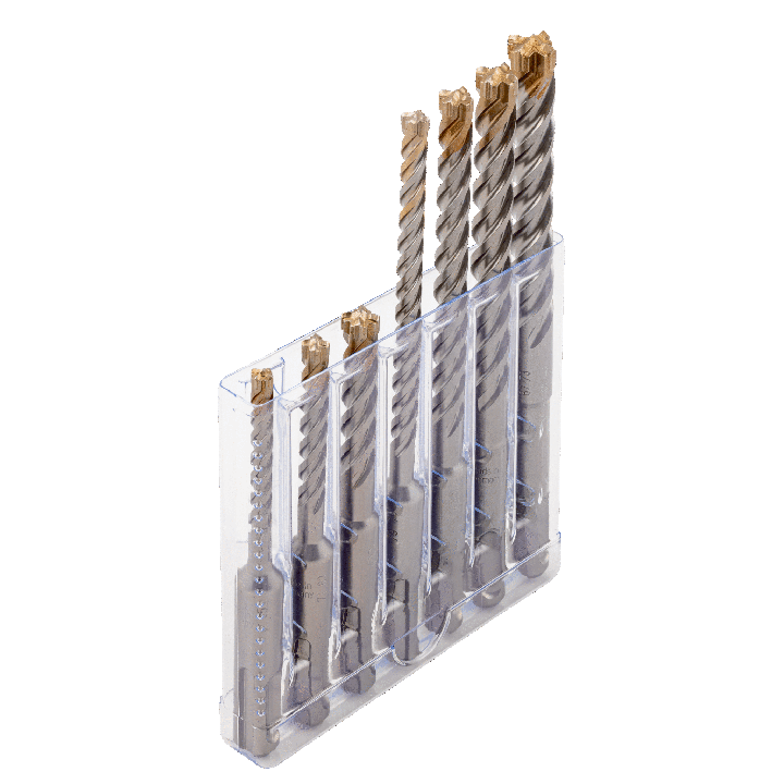 Τρυπάνι μπετόν 7 τεμ. 4651-SET-7 BAHCO